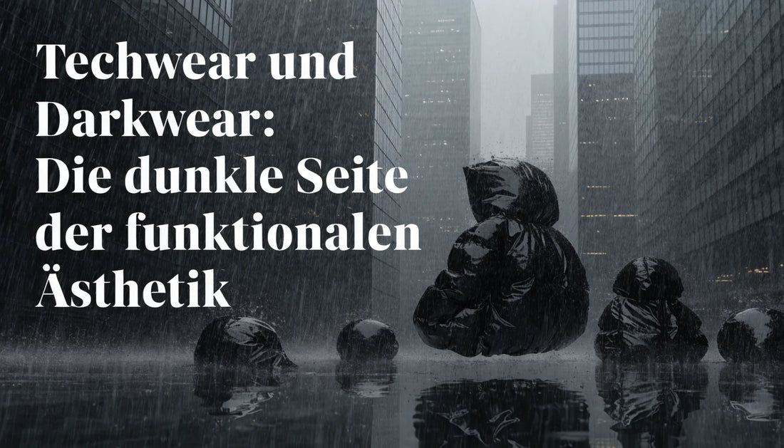 Techwear und Darkwear: Die dunkle Seite der funktionalen Ästhetik