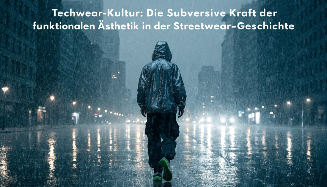 Techwear-Kultur: Die Subversive Kraft der funktionalen Ästhetik in der Streetwear-Geschichte