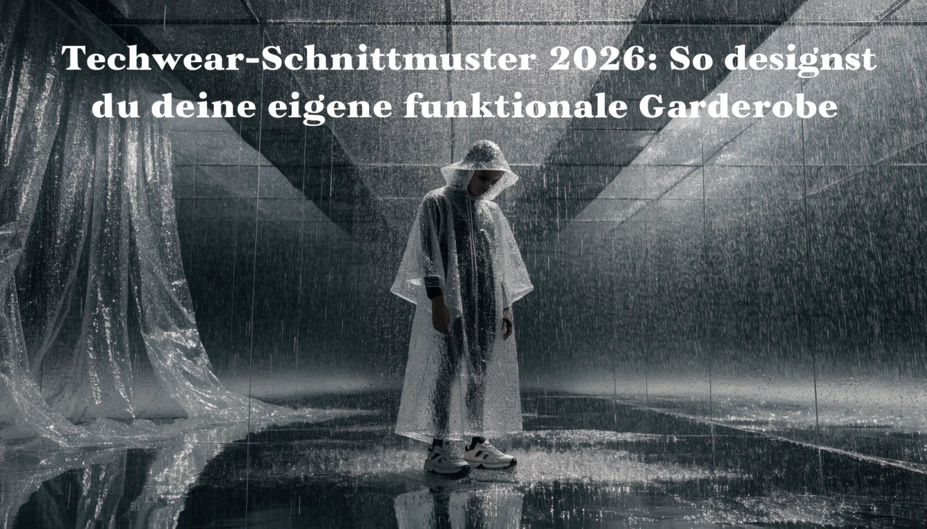 Techwear-Schnittmuster 2026: So designst du deine eigene funktionale Garderobe