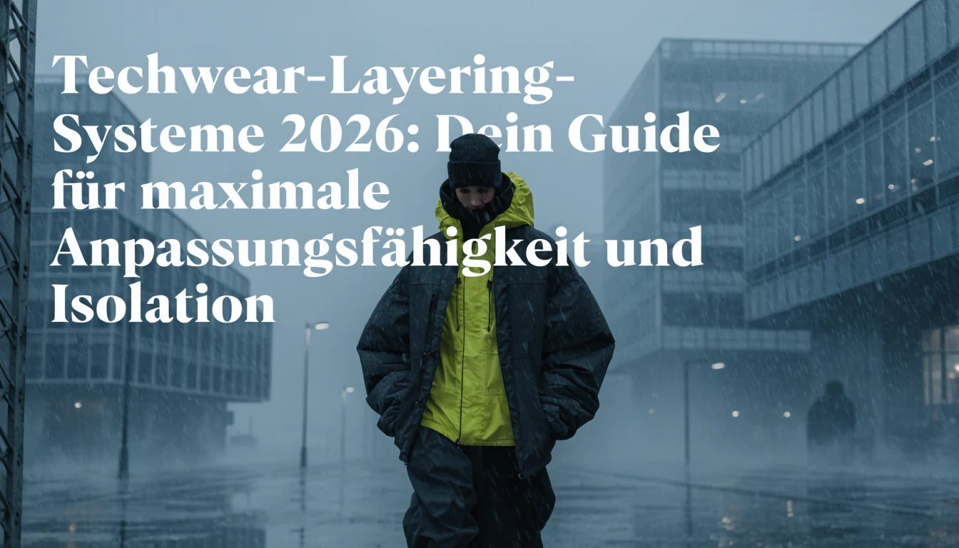 Techwear-Layering-Systeme 2026: Dein Guide für maximale Anpassungsfähigkeit und Isolation