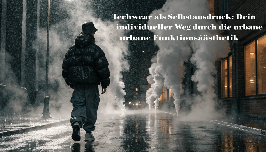 Techwear als Selbstausdruck: Dein individueller Weg durch die urbane Funktionsästhetik