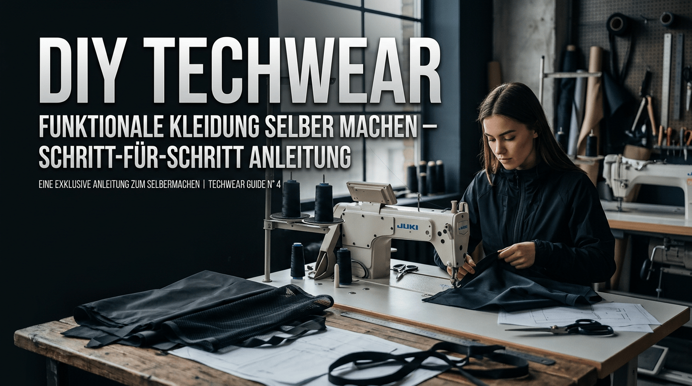 DIY Techwear: Funktionale Kleidung selber machen – Schritt-für-Schritt Anleitung - Naschkater