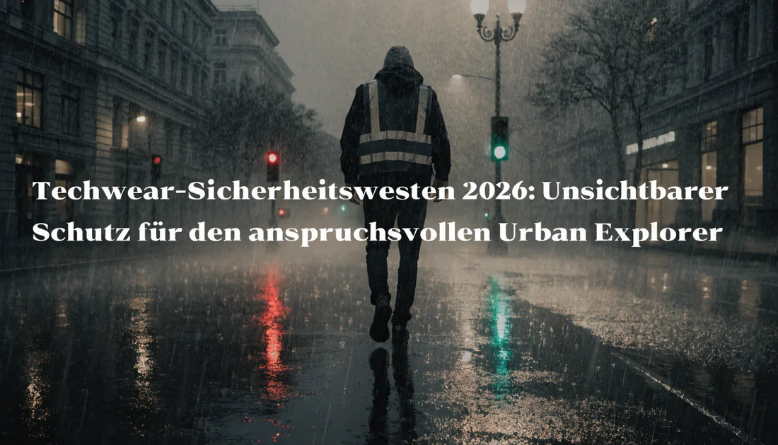 Techwear-Sicherheitswesten 2026: Unsichtbarer Schutz für den anspruchsvollen Urban Explorer