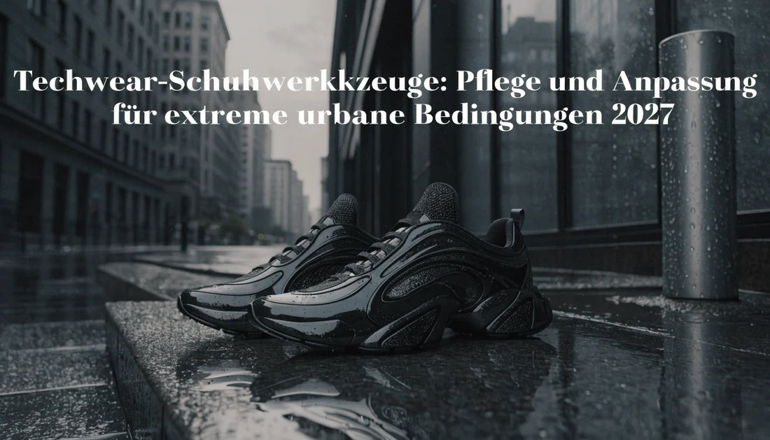 Techwear-Schuhwerkzeuge: Pflege und Anpassung für extreme urbane Bedingungen 2027