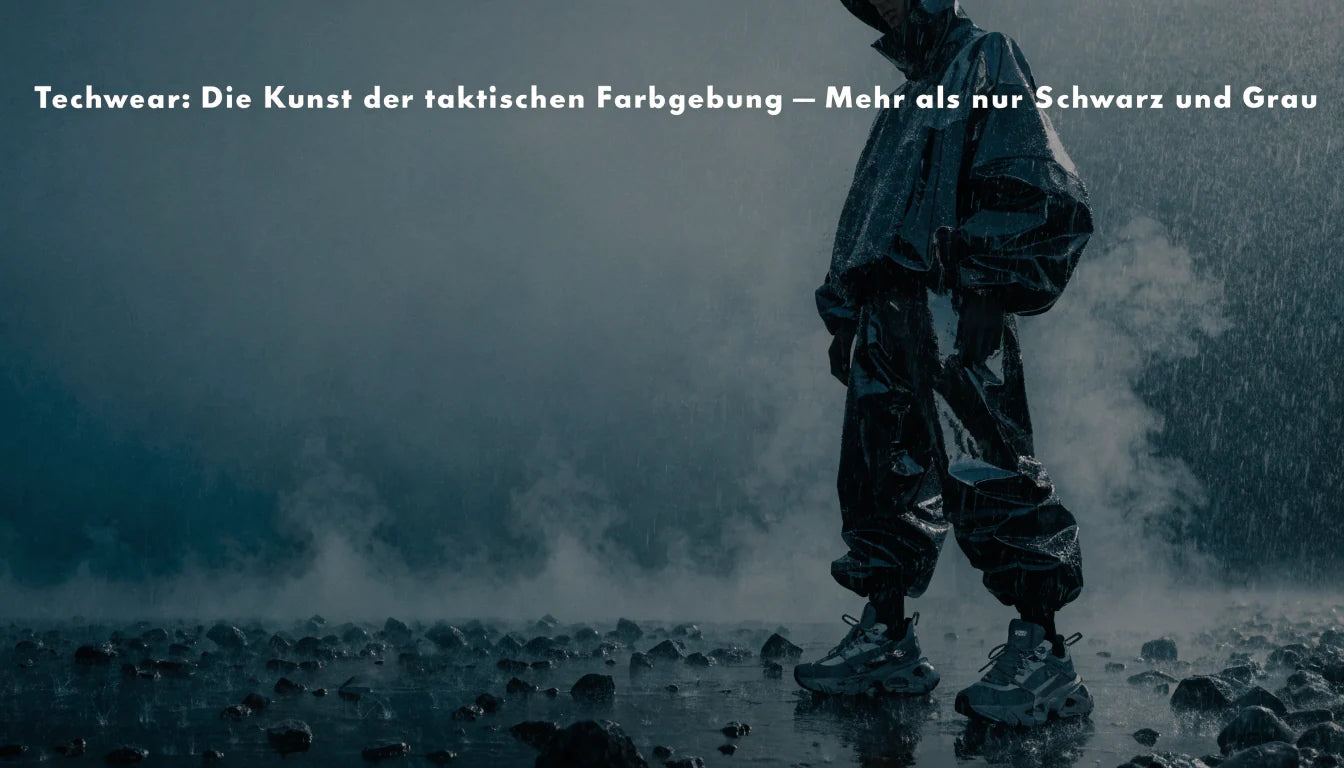 Techwear: Die Kunst der taktischen Farbgebung – Mehr als nur Schwarz und Grau