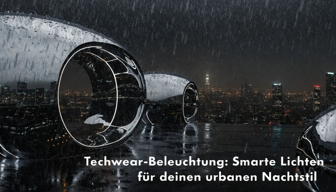 Techwear-Beleuchtung: Smarte Lichtakzente für deinen urbanen Nachtstil