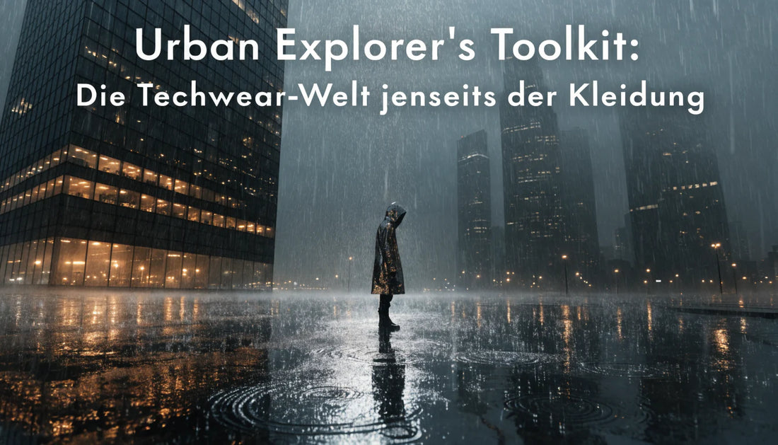 Urban Explorer's Toolkit: Die Techwear-Welt jenseits der Kleidung