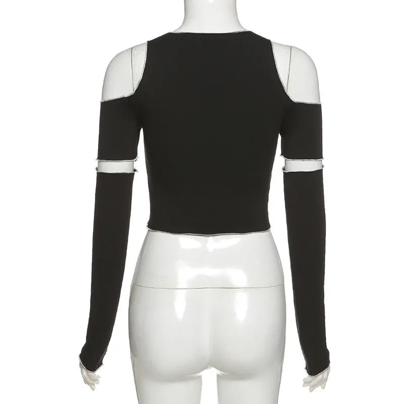 Naschkater X - Ray Crop Top // Techwear Aesthetic - Naschkater