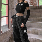 Naschkater X - Ray Crop Top // Techwear Aesthetic - Naschkater