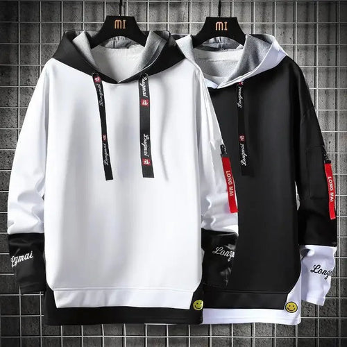 Contrast Block Hoodie // Naschkater Urban Style - Naschkater