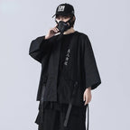 Naschkater Techwear Kimono // Black Samurai Style // Urban Fashion - Naschkater