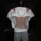 Naschkater Crystal Mesh Hoodie // Statement - Hoodie - Naschkater