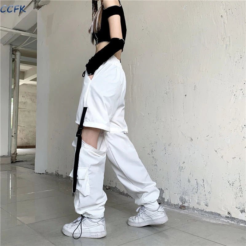 Naschkater Cut - Out Techwear Hose // Cyberpunk - Naschkater
