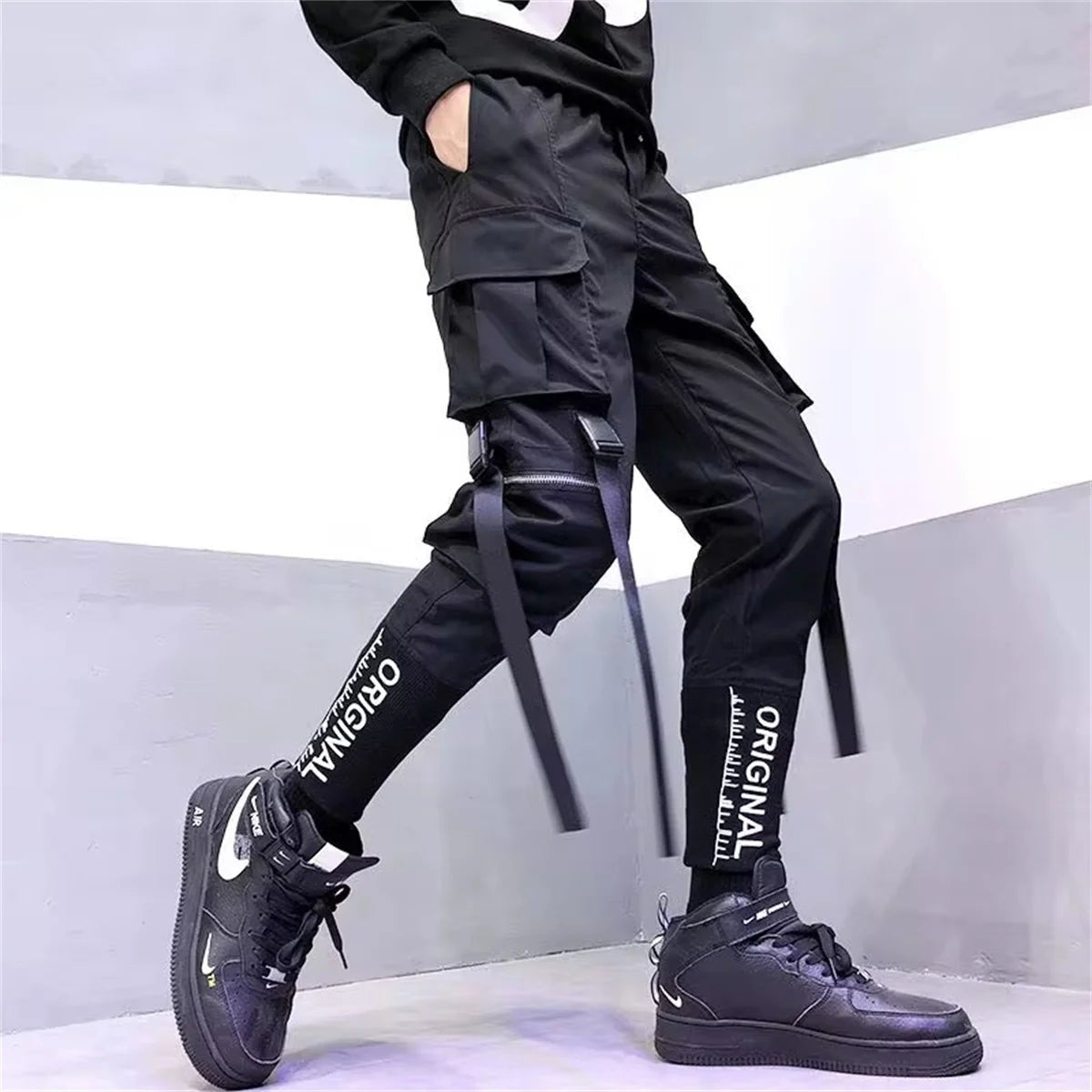 Naschkater Techwear - Hose // Utility Cargo // Black Ops - Naschkater