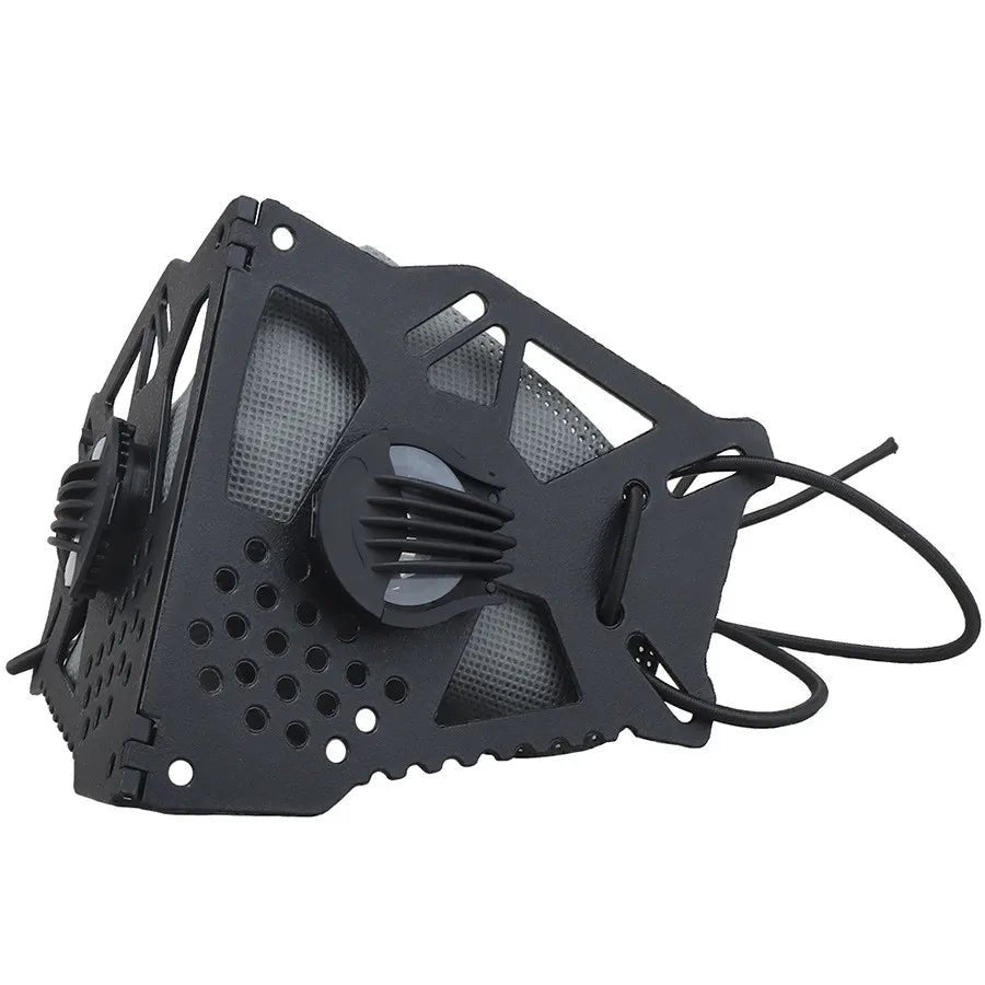 Naschkater Techwear Maske // Cyberpunk Atemschutz // - Naschkater