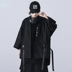 Naschkater Techwear Kimono // Black Samurai Style // Urban Fashion - Naschkater